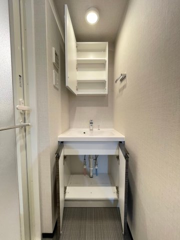 DIPS亀有駅前の独立洗面台|独立洗面化粧台付き