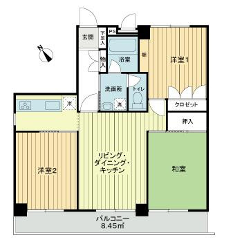シティコープ反町の間取り