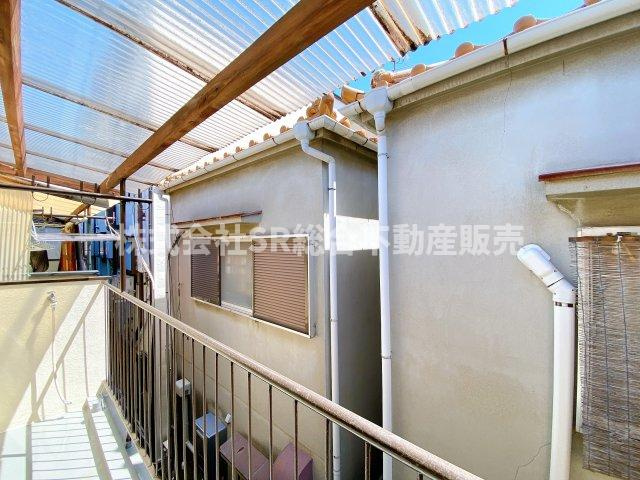 花園西町1丁目中古戸建の展望|外からの目を気にせずに洗濯物が干せます！