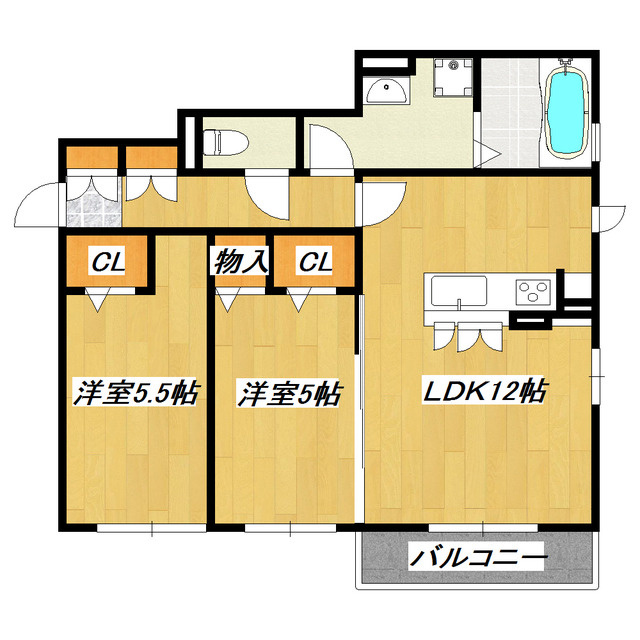 ｉｂｉｓの間取り|ワンフロアー１世帯♪