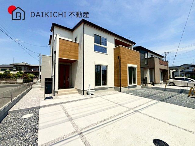 【前面道路含む現地写真】 | 行田市棚田町3丁目　全7棟　5号棟