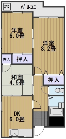 センチュリー万倍の間取り