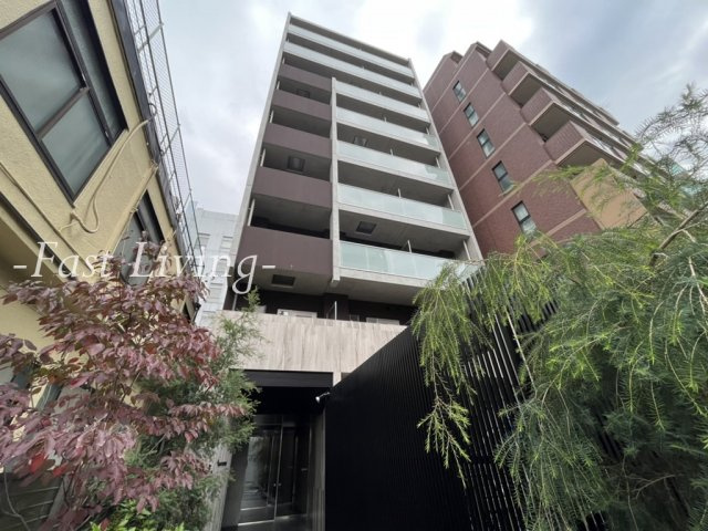 文京区本郷２丁目の賃貸マンションのエントランス