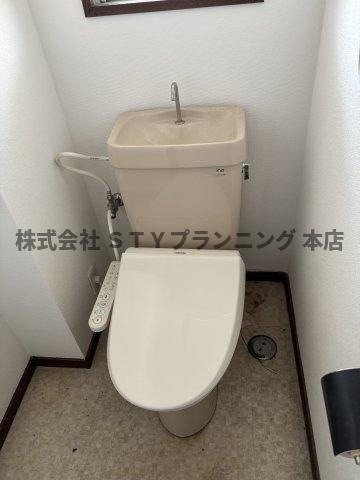 仲介手数料0円！第2ハイツ早川のトイレ