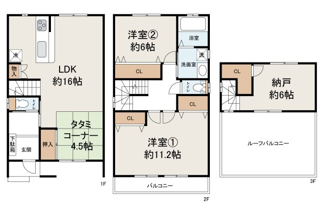 堺市中区土塔町の間取り|リフォームの詳細はお問合せください。