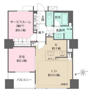 台東区東上野４丁目の賃貸マンション