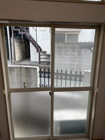 レオパレス千駄木B棟のバルコニー|写真は別の部屋になります