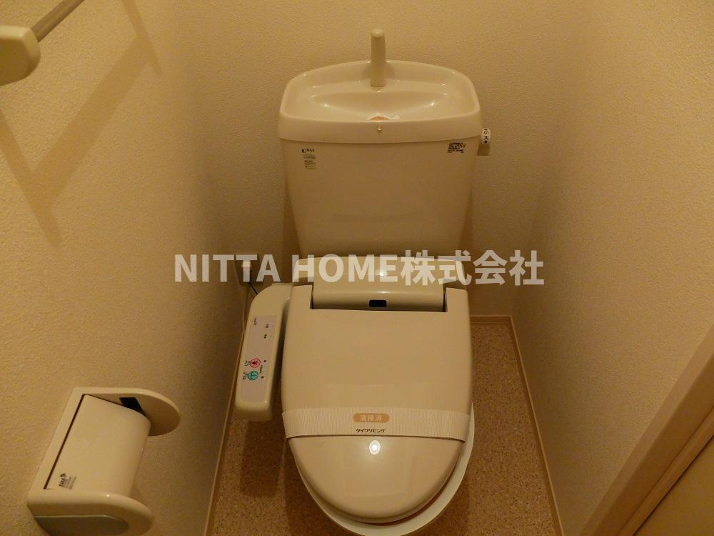 丹波篠山市宇土のアパートのトイレ|嬉しいウォシュレット付き◎