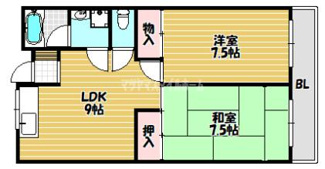 【間取り】 | 惣友ハイツ参