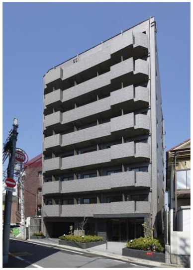 ルーブル西早稲田弐番館の外観