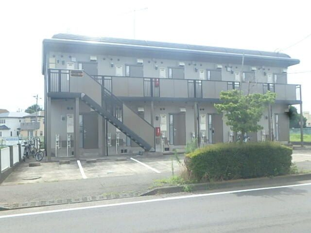 相模原市南区下溝のアパートの外観
