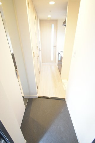 プレサンスOSAKA　DOMECITYクロスティの玄関