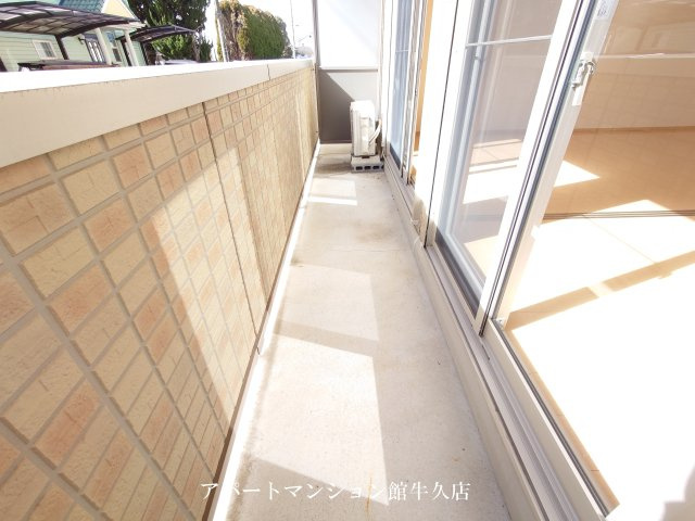 D-Room Saigouのバルコニー