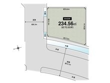 【土地図】 | 東有野台１丁目　売地 | 図面と現況が異なる場合は現況を優先します