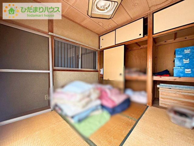 日立市大沼町1丁目　中古戸建の洋室|主寝室としてもおすすめの落ち着いた和室空間。