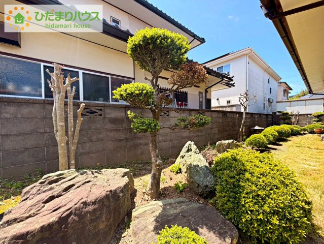 日立市大沼町1丁目　中古戸建の庭|ガーデニングや家庭菜園も楽しめるお庭付き！
