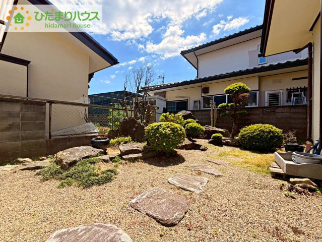 日立市大沼町1丁目　中古戸建の庭|休日にはBBQやおうち時間を満喫できる庭スペース！