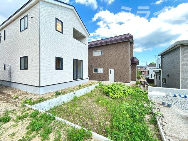 【新築戸建】札幌市南区南沢2条2丁目4棟の庭|1号棟