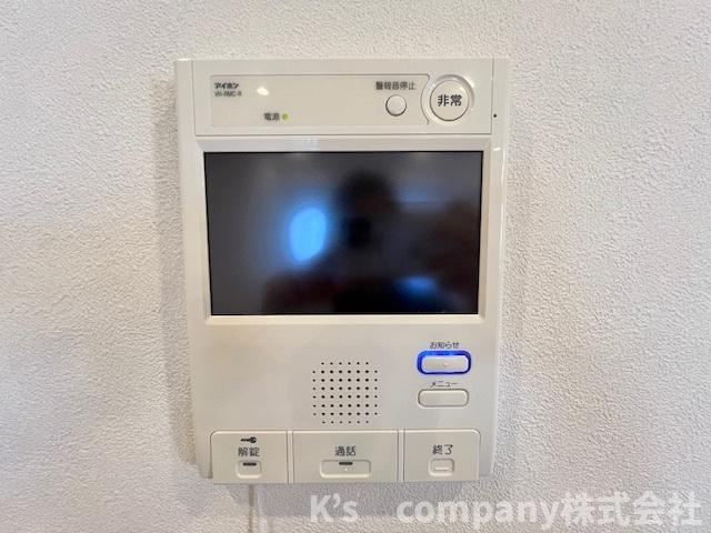 ◎藤沢市辻堂6丁目　ドラゴンマンション湘南辻堂1番館のセキュリティ|訪問者の顔が確認できるテレビモニター付きインターフォン☆