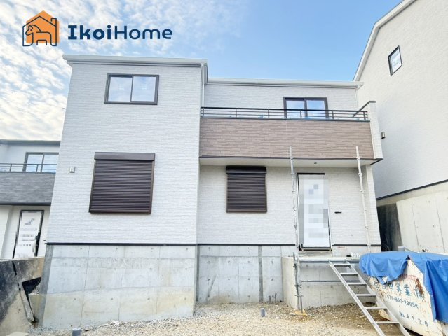 神戸市西区美穂が丘4丁目　全18区画17号地　新築戸建の前面道路含む現地写真|【ホームページに現地動画掲載中】●年中無休：当日予約可●前面道路は幅員約6ｍ、交通量少なく安心です！
