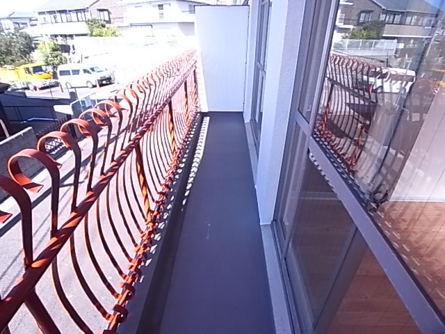 シャトレイユのバルコニー