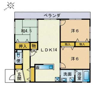 【間取り】 | エスポワール