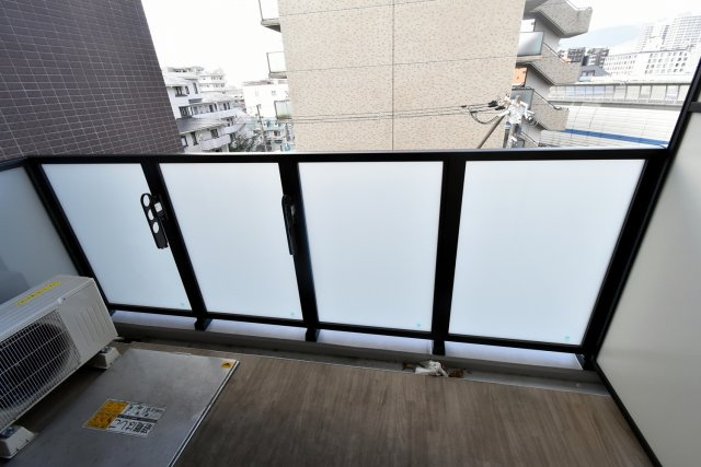 LaDouceur西宮北口のバルコニー