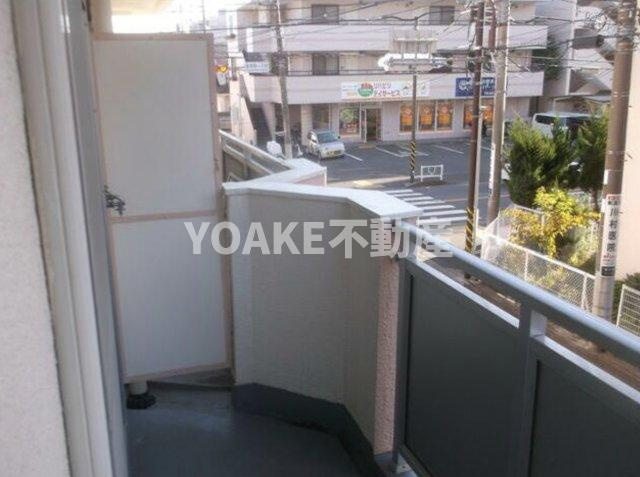 相模原市南区東林間１丁目の賃貸マンションのバルコニー