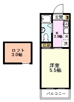 【間取り】 | 第12クリスタルハイツ