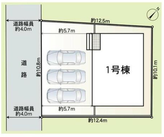 ☆選べる家具プレゼント☆今治市南高下町 4LDKの区画図