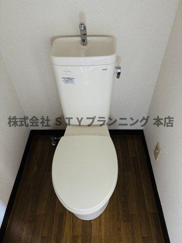 仲介手数料0円！インテリジェント星ヶ丘II号館のトイレ