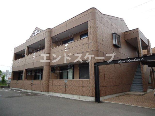 フォレスト粕川　Ａの外観|外観写真（昼）
高崎、前橋のお部屋探しはエンドスケープまで！お客様の理想お聞かせ下さい♪