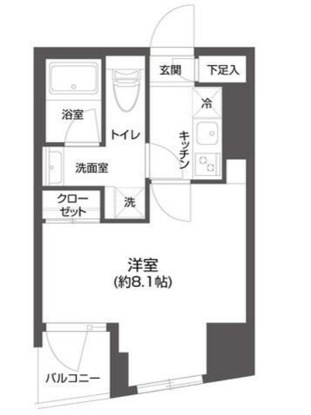 GRAN PASEO 市谷甲良町の間取り