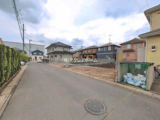 入間市狭山台1丁目・全2棟　新築一戸建　1号棟の前面道路含む現地写真|現地写真（2026年5月10日撮影）