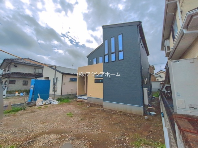 入間市狭山台1丁目・全2棟　新築一戸建　1号棟の外観|現地写真（2026年8月17日撮影）