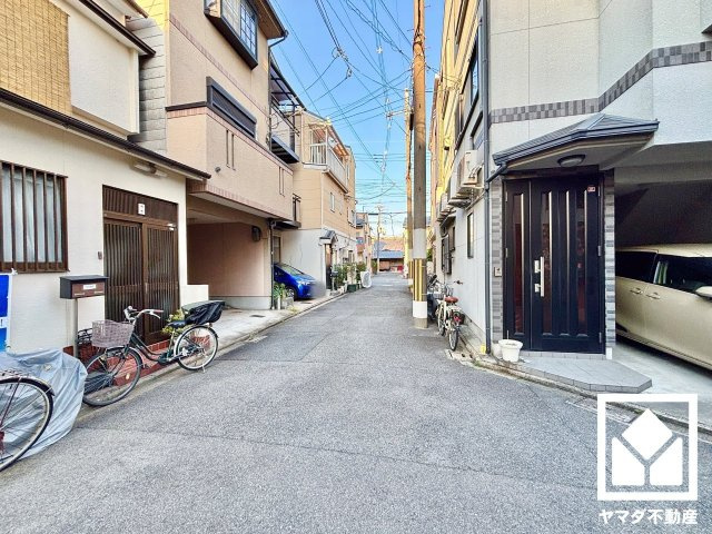 伏見区大宮町の前面道路含む現地写真|５月10日　現地写真更新