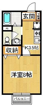 トリムエステートⅣの間取り