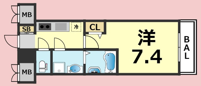【間取り】 | シエテ立花駅前