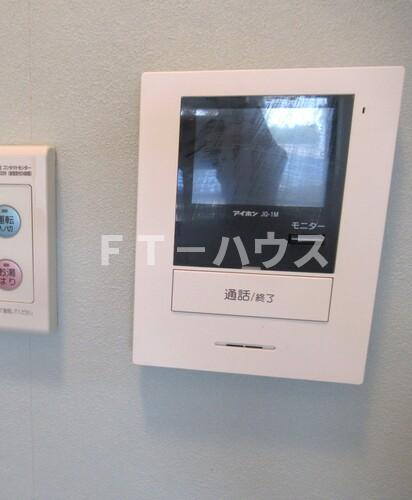 ローズガーデン３６番館のセキュリティ|セキュリティ：TVモニターインターホン 同タイプ別部屋     （2021年6月撮影）