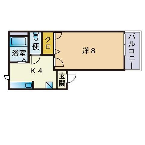 ディアス香椎C棟の間取り