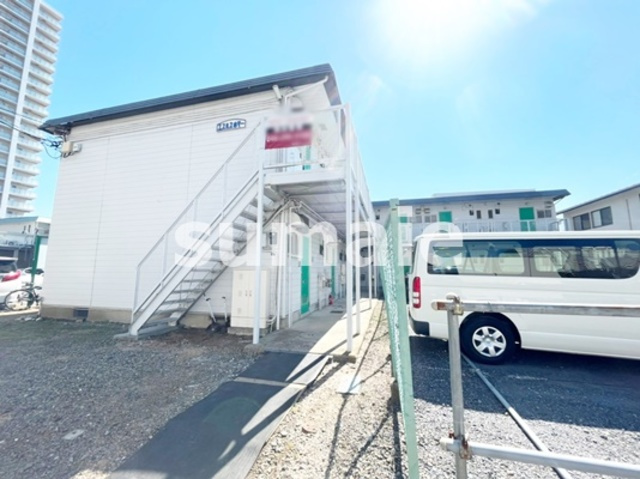 エスパスホマーA棟の外観|綺麗な外観です。