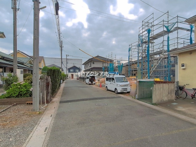 入間市狭山台1丁目・全2棟　新築一戸建　2号棟の前面道路含む現地写真|現地写真（2026年5月27日撮影）