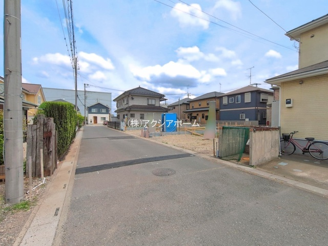 入間市狭山台1丁目・全2棟　新築一戸建　2号棟の前面道路含む現地写真|現地写真（2026年4月30日撮影）
