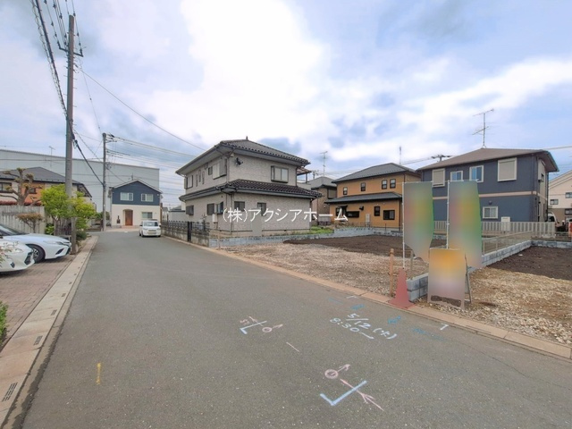 入間市狭山台1丁目・全2棟　新築一戸建　2号棟の外観|現地写真（2026年4月30日撮影）