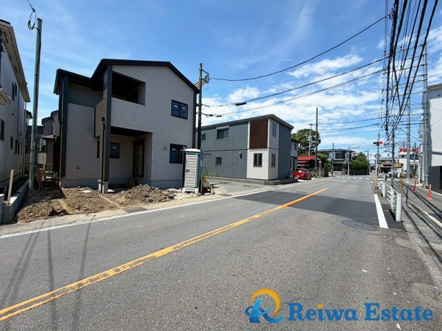 新築戸建　高座郡寒川町一之宮8丁目の前面道路含む現地写真