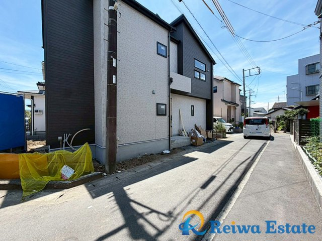 新築戸建　高座郡寒川町一之宮8丁目の前面道路含む現地写真