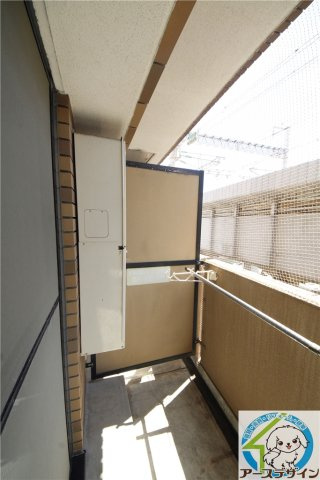 サンエキューズⅡのバルコニー