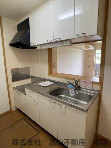 遠賀郡岡垣町吉木東２丁目のアパートのキッチン