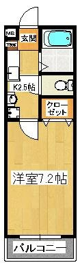 ヴランドールＲＩＯの間取り