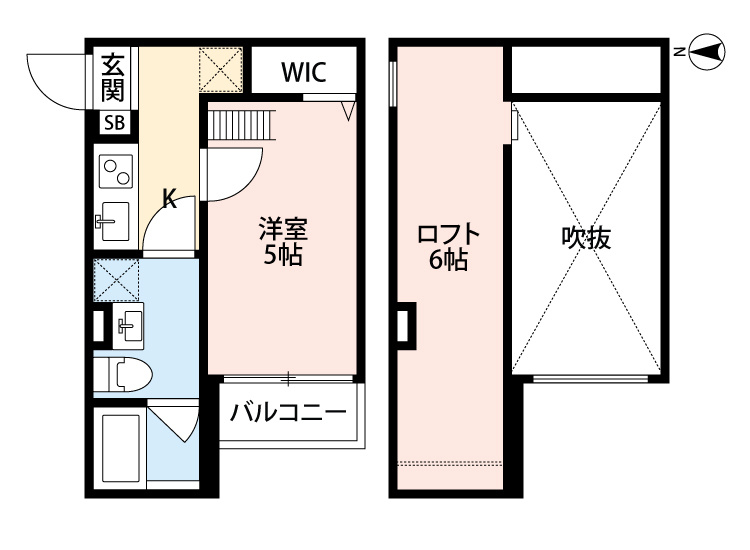 ラネージュ五色山の間取り